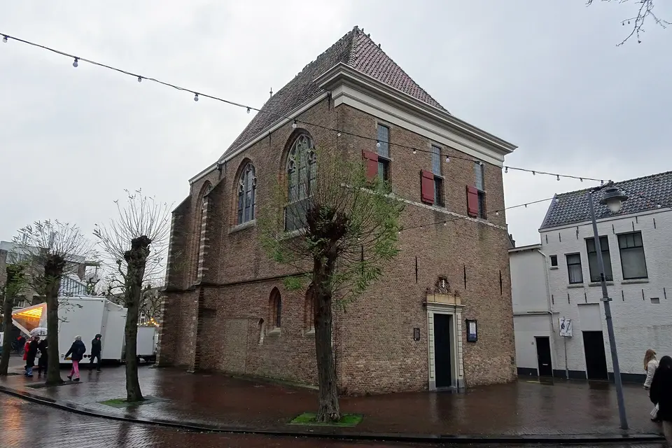 Historisch pand aan de Nieuwe Markt in Gouda